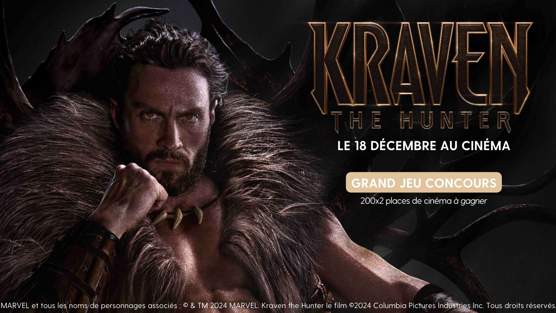 Ragnarök Energy Drink X Marvel & Sony Pictures : Une Collaboration Sauvage pour "Kraven the Hunter"